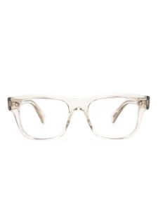 Oliver Peoples lunettes de soleil à monture carrée transparente - Blanc