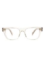 Oliver Peoples lunettes de soleil à monture carrée transparente - Blanc