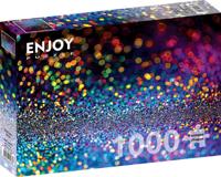 Multicolor Glitter Puzzel 1000 Stukjes