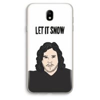 Let It Snow: Samsung Galaxy J7 (2017) Transparant Hoesje