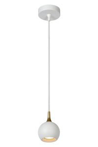 Lucide FAVORI - Hanglamp - Ø 9 cm - 1xGU10 - Wit