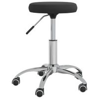 VidaXL Massagekruk fluweel zwart