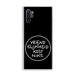 Vriendelijkheid: Samsung Galaxy Note 10 Plus Transparant Hoesje