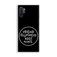 Vriendelijkheid: Samsung Galaxy Note 10 Plus Transparant Hoesje