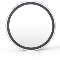 Spiegel - Trion Asse - Decoratieve Spiegel - Rond - 80cm - Zwart - Spiegelglas