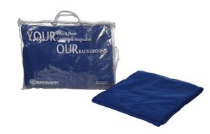 BRESSER Y-9 Achtergrond Doek 3x4m Chromakey Blauw