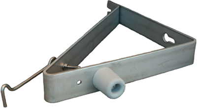 GB deuropvaneugel haaks compleet 275x250x330 40x4 a2 etiket | 1 stuk - 72464