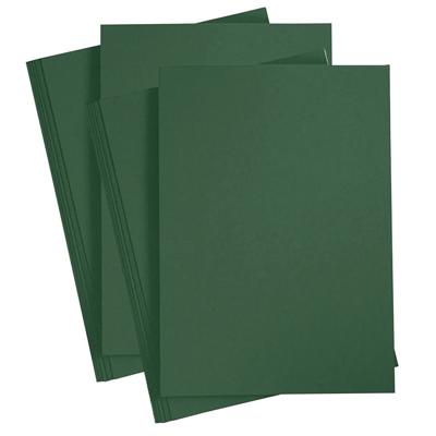 Hobby en knutselen karton vellen - 10x - donkergroen - A4 - 21 x 30 cm - 180 grams Hobby en knutselen karton vellen - 10x - donkergroen - A4 - 21 x 30 cm - 180 grams
