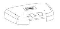 GIVI TRK52B, Covers voor koffers op de moto, Zwart aluminium Z2211NR
