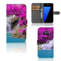 Samsung Galaxy S7 Edge | Flip Cover | Waterval | Portemonnee hoesje