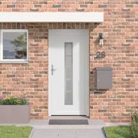 Voordeur Wit PVC