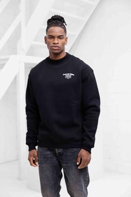 Croyez Fraternité Sweater Heren Zwart/Wit - Maat XS - Kleur: WitZwart | Soccerfanshop