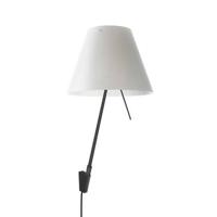 Luceplan Costanzina wandlamp zwart|wit