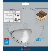 Bosch Professional Cirkelzaagblad voor Hout | PRO Wood | Ø 160mm Asgat 20mm 24T - 2608641171