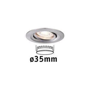 Paulmann 94294 EBL Nova mini Coin LED-inbouwlamp LED 4 W IJzer