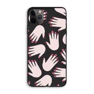 Hands pink: iPhone 11 Pro Max Biologisch afbreekbaar hoesje