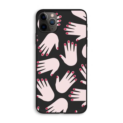 Hands pink: iPhone 11 Pro Max Biologisch afbreekbaar hoesje