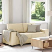 2-zitsbank crme 140 cm stof