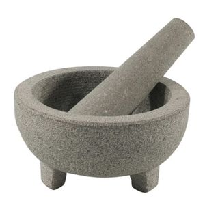 Svenska Living Vijzel met stamper - graniet - D14 cm   -