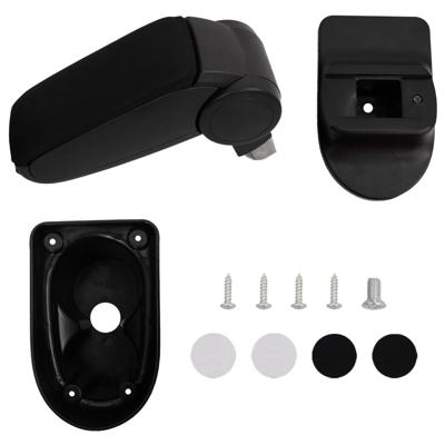 VidaXL Armsteun 13x36x(30-46) cm abs zwart