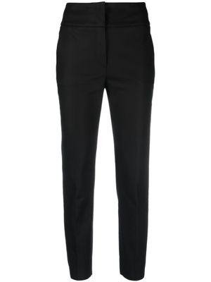 Peserico pantalon slim à coupe courte - Noir
