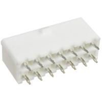 Molex 39310140 Female header, inbouw (standaard) Totaal aantal polen: 14 Rastermaat: 4.20 mm Inhoud: 1 stuk(s) Bulk