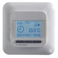 Royal plaza Atlas inbouwthermostaat v/vloerverwarming solo mat wit Royal plaza Atlas inbouwthermostaat v/vloerverwarming solo mat wit
