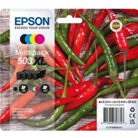 Epson 503XL inktcartridge 4 stuk(s) Origineel Hoog (XL) rendement Zwart, Cyaan, Magenta, Geel