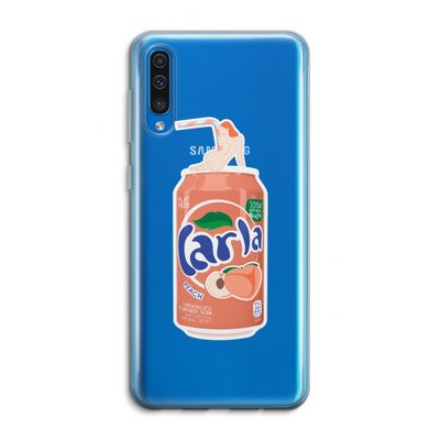S(peach)less: Samsung Galaxy A50 Transparant Hoesje
