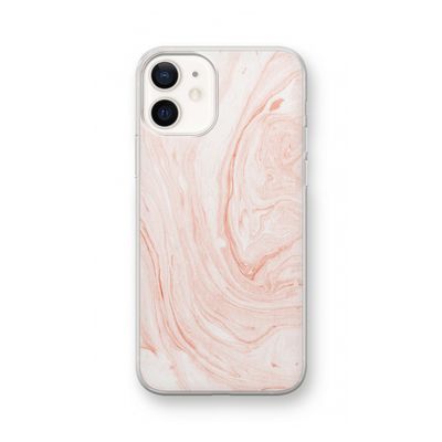 Peach bath: iPhone 12 Transparant Hoesje
