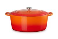 LE CREUSET - Signature - Braadpan ovaal 40cm 13,9l Oranjerood