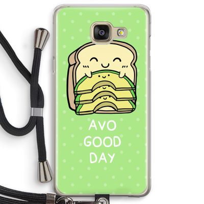 Avo Good Day: Samsung Galaxy A5 (2016) Transparant Hoesje met koord