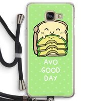 Avo Good Day: Samsung Galaxy A5 (2016) Transparant Hoesje met koord
