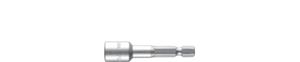 Wiha 7044070 Dopsleutelinzet 55 mm buitenzeskant 1/4" E6,3 7.0 mm - 04511