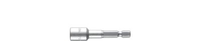 Wiha 7044100 Dopsleutelinzet 55 mm buitenzeskant 1/4" E6,3 10.0 mm - 04509
