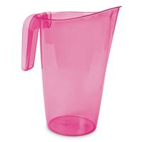 Hega Hogar Waterkan - sapkan - roze - inhoud 1.75 liter - kunststof - karaf - pitcher