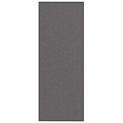 Deurmat 115x300 cm antracietkleurig