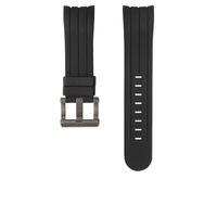 TW Steel horlogeband TWB161L Silicoon Zwart 24mm TW Steel horlogeband TWB161L Silicoon Zwart 24mm