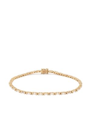 Suzanne Kalan bracelet en or 18ct pavé de diamants - Blanc