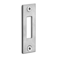 Formani Basics LBSPK sluitplaat tbv kastdeurslot - RVS Formani Basics LBSPK sluitplaat tbv kastdeurslot - RVS