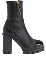 Giuseppe Zanotti bottines Kokebi à talon épais - Noir