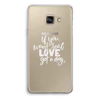 Partner in crime: Samsung A3 (2017) Transparant Hoesje