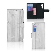 Xiaomi Mi Note 10 Lite | Book Style Case | White Wood