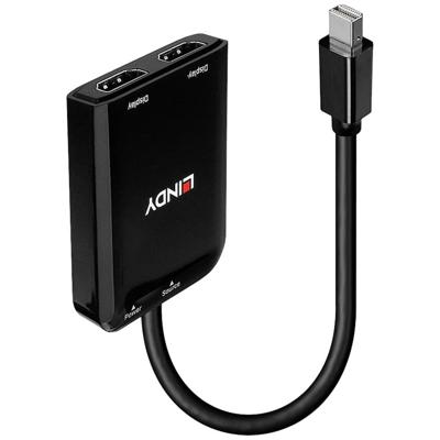 LINDY 38432 Mini-displayport Adapter Zwart