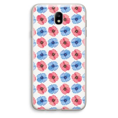 Klaproosjes: Samsung Galaxy J7 (2017) Transparant Hoesje