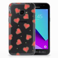 Samsung Galaxy Xcover 4 | Xcover 4s | TPU bumper | Hearts
