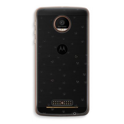 Kleine kattenkopjes: Motorola Moto Z Force Transparant Hoesje