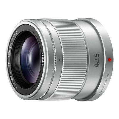 Panasonic Lumix G 42.5mm f/1.7 ASPH objectief Zilver - Tweedehands