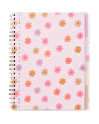 HEMA Collegeblok 4-in-1 A4 Bloemen