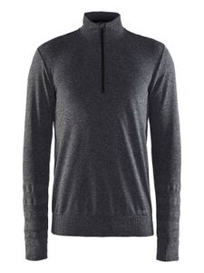 Craft Smooth Halfzip Pullover (Zwart) XL